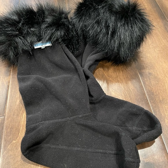 Hunter ORIGINAL TALL FAUX FUR WOMEN'S BOOT SOCKS NEW - Picture 5 of 10